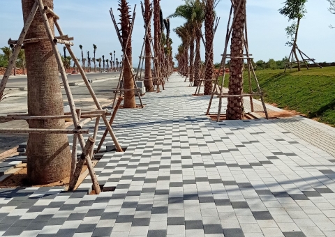 Gạch nghệ thuật ngoài trời Secoin tại Novaworld – Phan Thiết